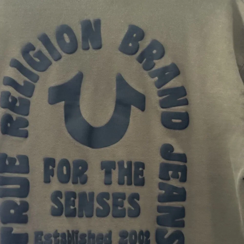 True Religion Hoodie Y2K Olive Brown Graphic Horseshoe Fashion 4 The Senses XXL